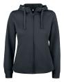 Clique Basic Active Zip Hoody - dame