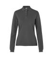 Poloshirt Stretch Langrmet - dame