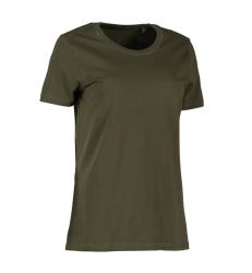 kologisk O-hals t-shirt - dame