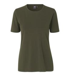 Stretch t-shirt - kortrmet - dame