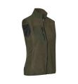 Bonded fleecevest - dame