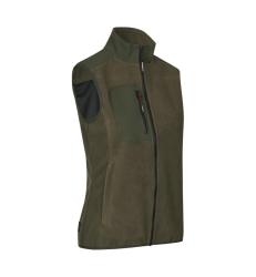 Bonded fleecevest - dame