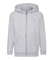 Fruit of the Loom  - Sweat Zip Hoodie - brn