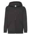 Fruit of the Loom  - Sweat Zip Hoodie - brn